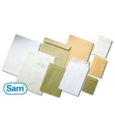 Sam Bolsa Salarios Sil-K3 Autoadhesivo Con Tira De Silicona 120x170 70 gramos Offset Kraft 1000 Sobres